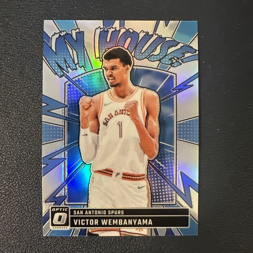 2024-25 Panini Donruss Optic Silver HOLO Prizm “My House” Victor Wembanyama #19