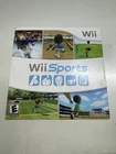Nintendo Wii 2006 Sports Game W/ Cardboard Sleeve Tested Working Minor Scratches