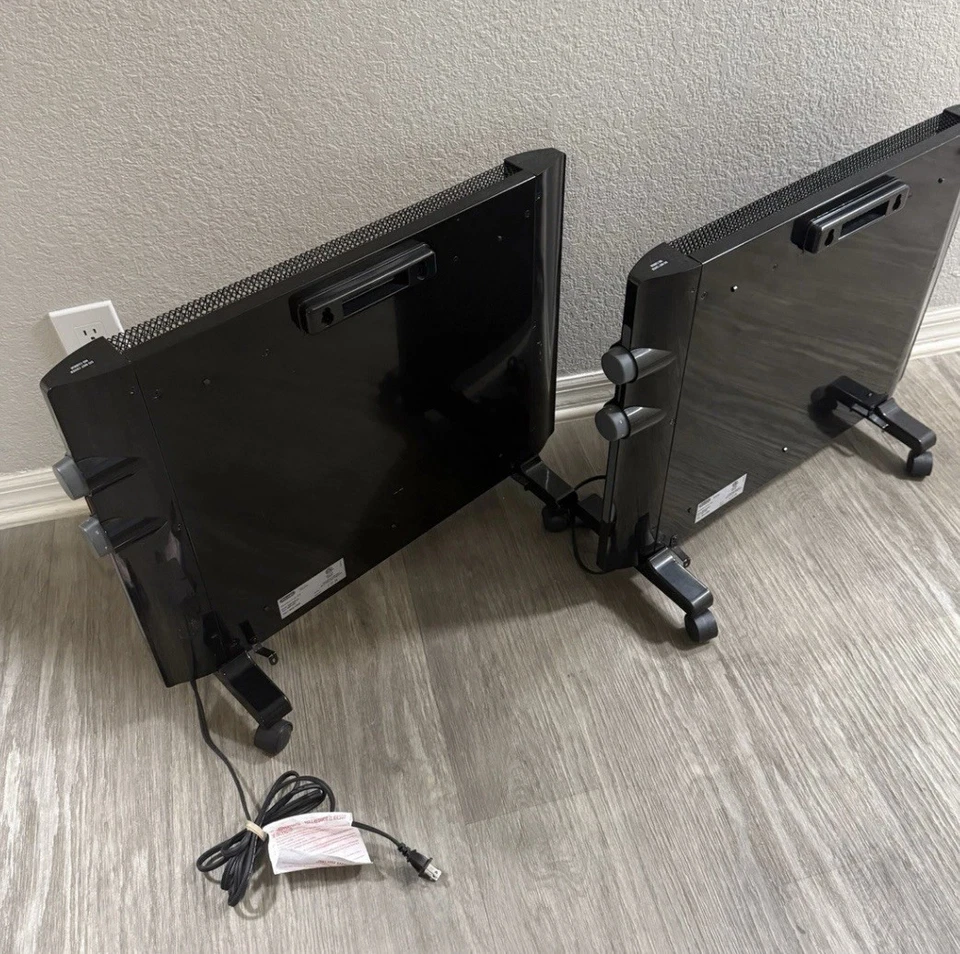 2 De'Longhi  HMP1500 1500W Portable Panel with wheels Heaters Camping. - Image 2 of 4