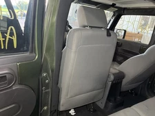 Used Front Left Seat Front fits: 2008 Jeep Wrangler 4 Dr bucket manual cloth w/a
