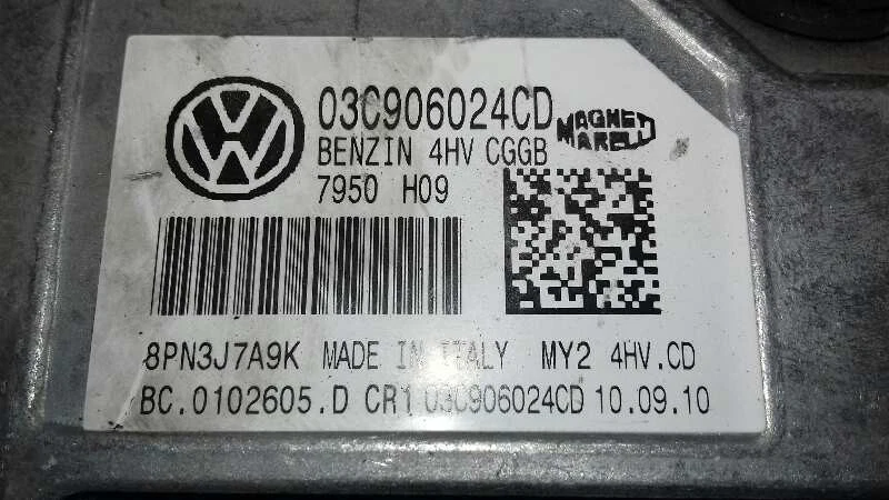 03C906024CD CENTRALINA MOTORE / 4967607 PER SEAT IBIZA ST 6J8 1.4 16V - Immagine 3 di 4