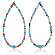 Chew Necklaces for Sensory Kids, 2 Pack Chewy Necklace Sensory Toys Reduces S...