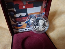 Portugal 100 Escudos 1987 Silver Proof - Amadeo de Souza Cardoso