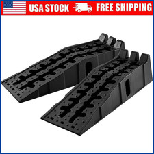 2 Pack 11000lbs Heavy Duty Car Ramps For Oil Changes 8 High Lift Service Ramp 2 Pack 11000lbs Heavy Duty Car Ramps For Oil Changes 8 High Lift Service Ramp