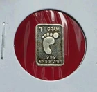 BIGFOOT PRINT - 1 Gram .999 Fine Pure Silver Bullion Mini Art Proof Bar Ingot
