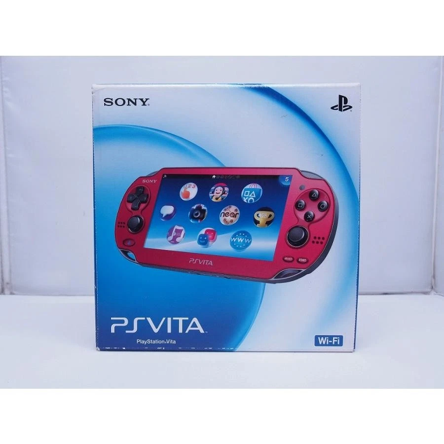 Preços baixos em PS Vita-PCH-1000 NTSC-J Vermelho Consoles de