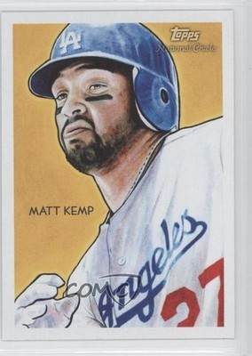 2010 Topps National Chicle Bazooka Back Matt Kemp by Jason Davies #97 0a1