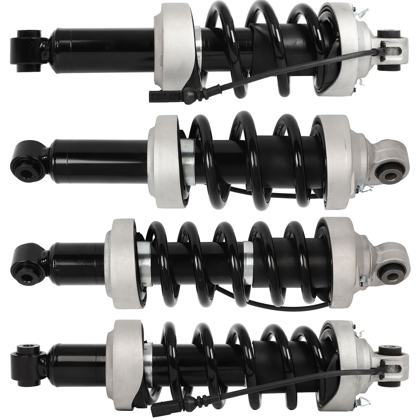 For  Audi R8 V8 V10 2007-15 4x Air Shock Strut Assys Magnetic Ride Front Rear