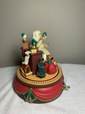 Santa Music Box In Santa Figures (1946-1990) for sale | eBay