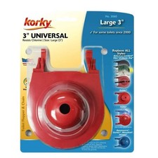 Korky Premium Large 3.inch Universal Rubber Toilet Flapper