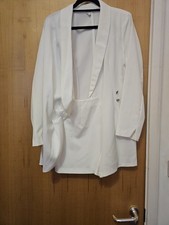 River Island white  Skort Dress Size 14