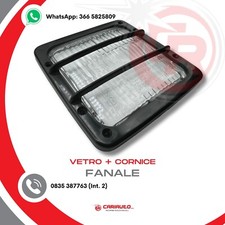 Vetro e Cornice Faro Trattore Cristallo Per Fanale Quadrato 05.160 05.230 COBO