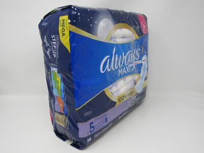 Procter & Gamble Always Maxi Pads 36 ct. Size 5 Extra Heavy Overnight
