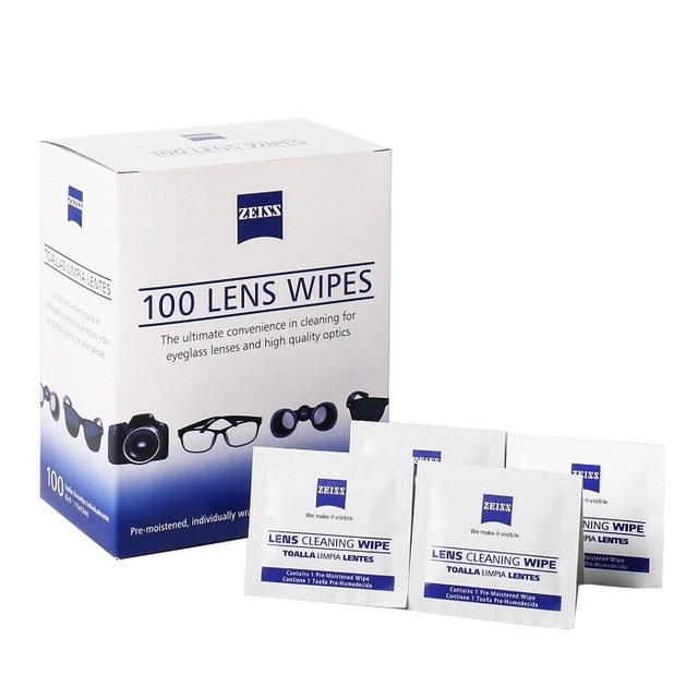 ZEISS Premoistened Lens Cloths Wipes 100 Ct for sale online eBay