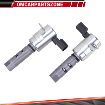 VVT Variable Valve Timing Solenoid Valve Pair L & R For Lexus Toyota 153300A010