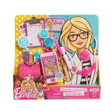 Just Play Barbie You Can Be Anything 10 Piece Doctor Set With Real Working Cuff