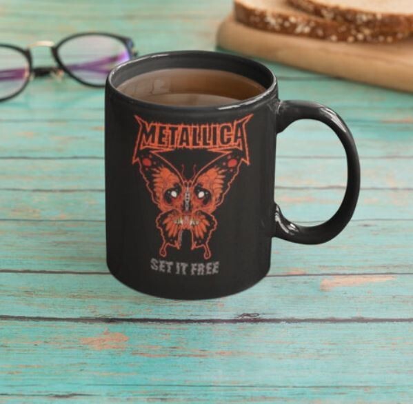 Metallica M72 World Tour Graphic Printed Coffee Mug 11oz 15oz