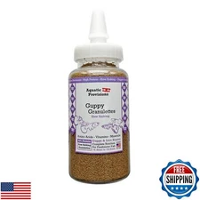 Guppy Granulettes Fish Food 3.17 oz, for Guppies and Livebearer Freshwater Aq