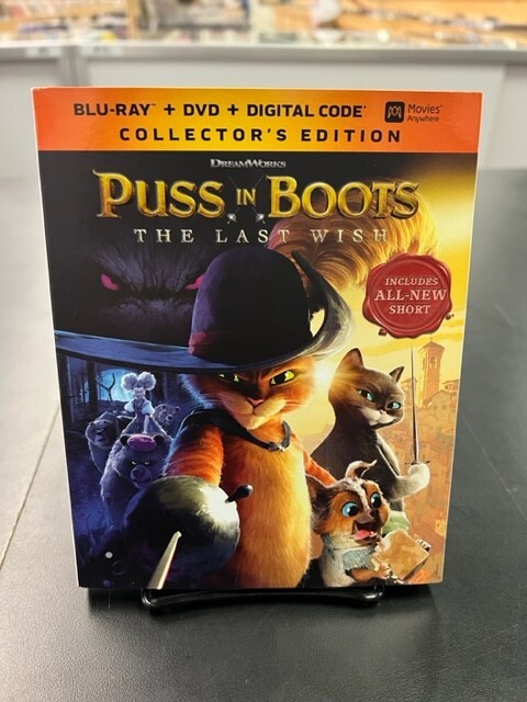 Puss in Boots: the Last Wish (Blu-ray, 2022) Collectors Edition