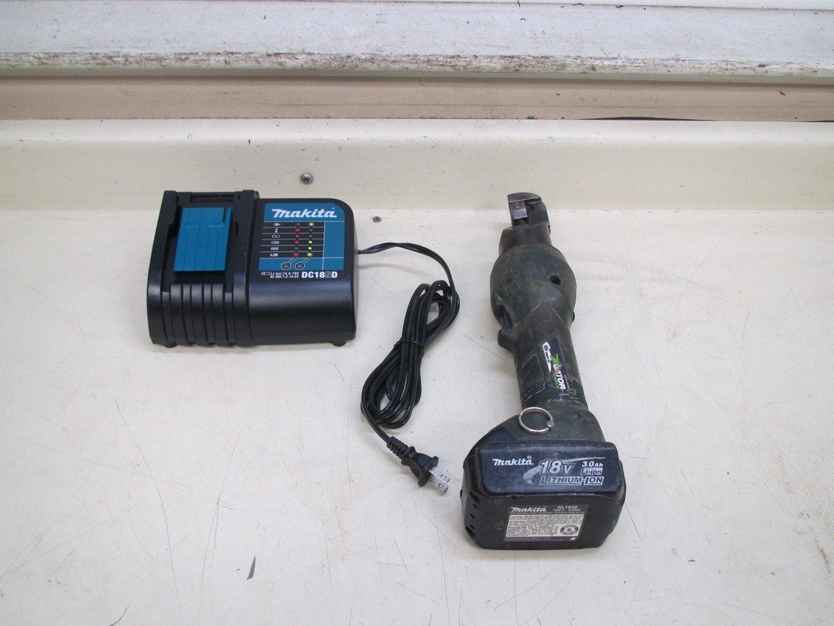 Gator by Greenlee 18v Makita ETS12X Cable Tray Lock Bolt Rebar