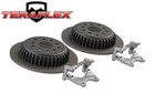 TeraFlex Rear Performance Big Rotor Kit Plain Rotors For 07-18 Jeep Wrangler JK