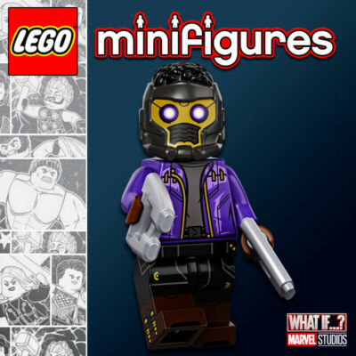 LEGO Minifiguren #71031-11 / Marvel Studios / T'Challa Star-Lord - 100% NEU