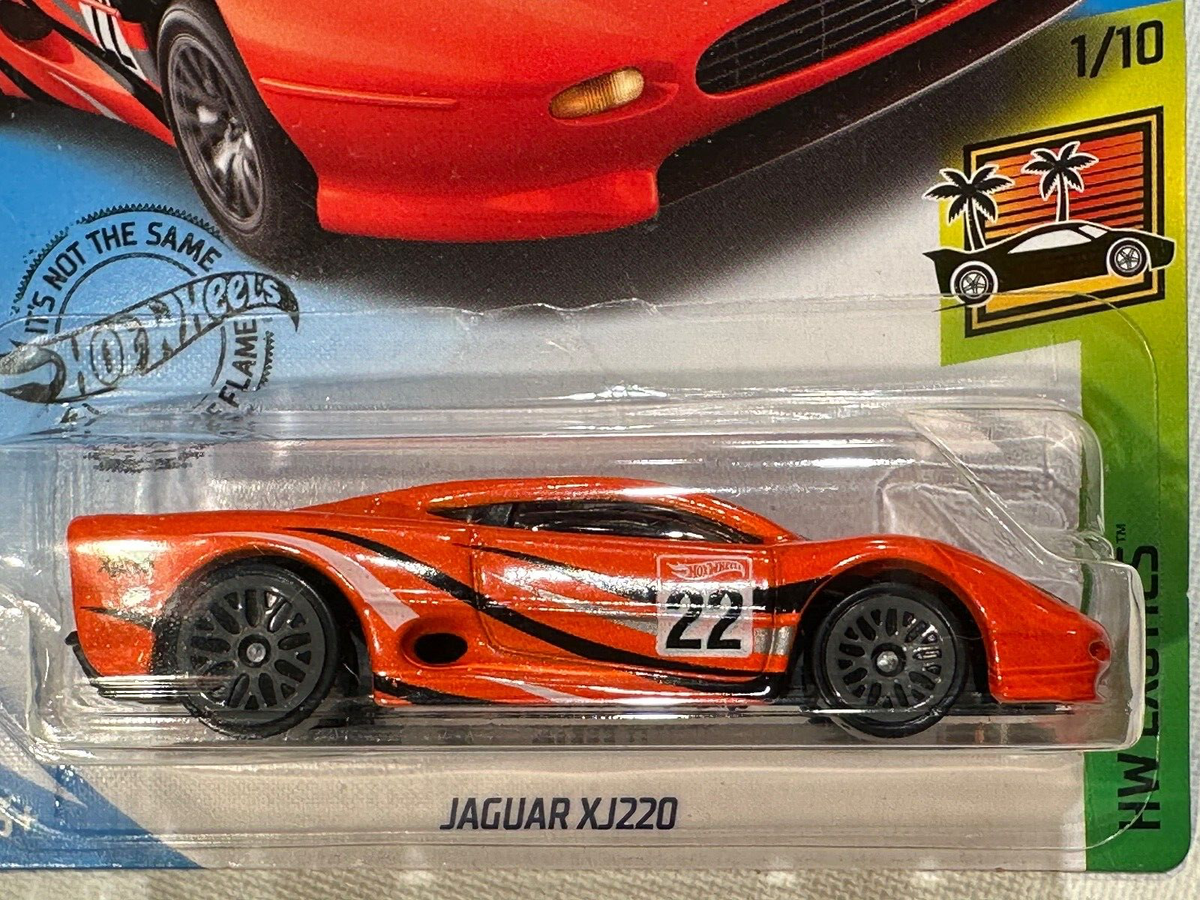 2019 🔥 HOT WHEELS 🛞 JAGUAR XJ220 ORANGE 1/10 HW EXOTICS #234/250