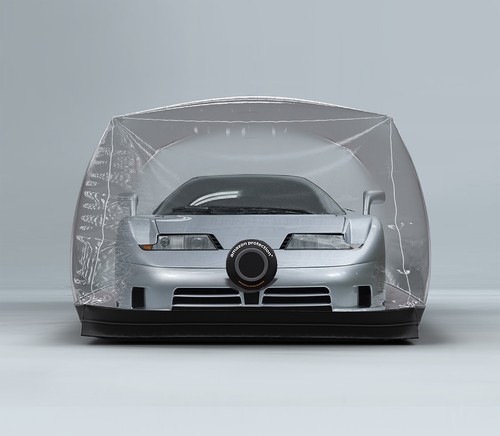 Amazon Protection Capsule Car Cover Bugatti EB 110 | Sports Cars Bubble Storage - Picture 2 of 11