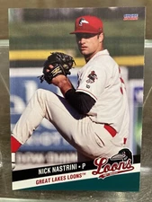 2022 Choice Great Lakes Loons Nick Nastrini #18 Dodgers