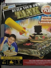 New Boy Craft Build Your Own Tank Includes Rocket Launcher