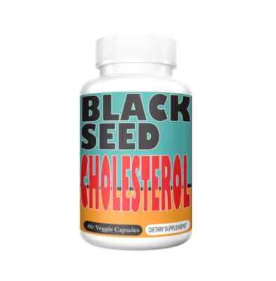 Black Seed & Garlic Lower Cholesterol and Heart Health Supplement 60 pcs