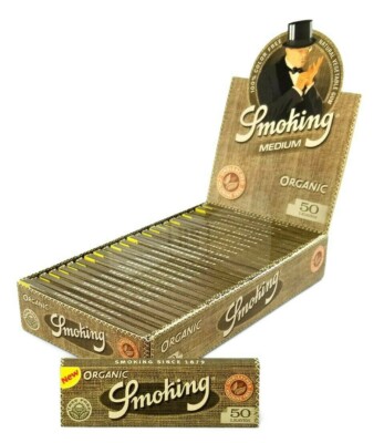 Organic 1 1/4 Rolling Papers SMOKING Medium *DISCOUNTS*! *FREE USA Shipping*!