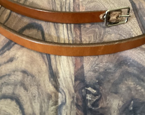 Western Braun Leder Ersatz Hals Riegel Neu Tack - Bild 4 von 8