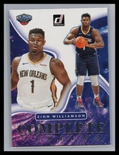 2021-22 Donruss Basketball #15 Zion Williamson Complete Players Insert PELICANS