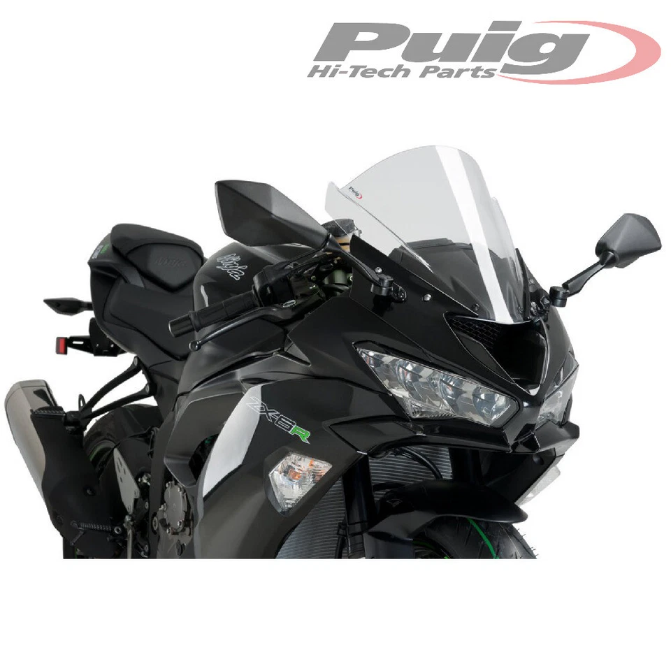 CUPOLINO PUIG TRASPARENTE 3177W KAWASAKI ZX-6R 636 636 2019 / 2020 - Immagine 2 di 2