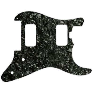 Pickguard Charvel 2010-Present Pro-Mod So-Cal Style 1 HH FR Black pearl