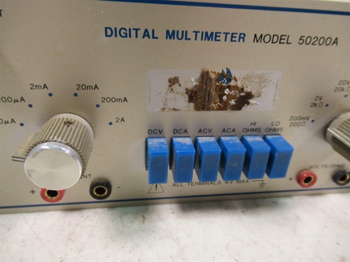ECI Energy Concepts Digital Multimeter 50200A 50220A Plug In Module  - Picture 4 of 12