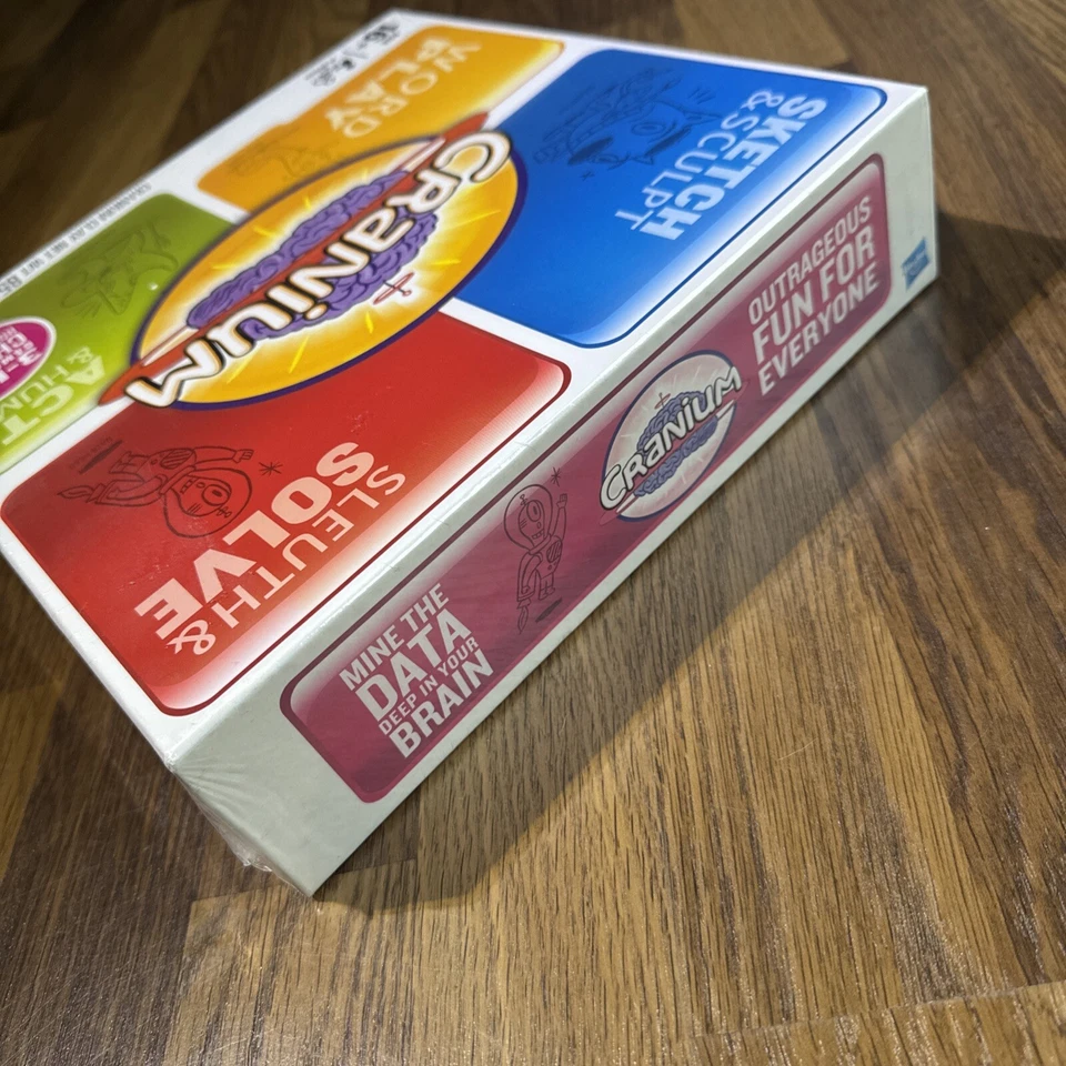 Cranium 3-In-1 Board Game Hasbro Games Words Clay Puzzle Act Rare Factory Sealed - Image 4 of 4