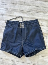 Birdwell Beach Britches Board Shorts Swim Trunks Size 25 6 RUN SMALL Dark Blue