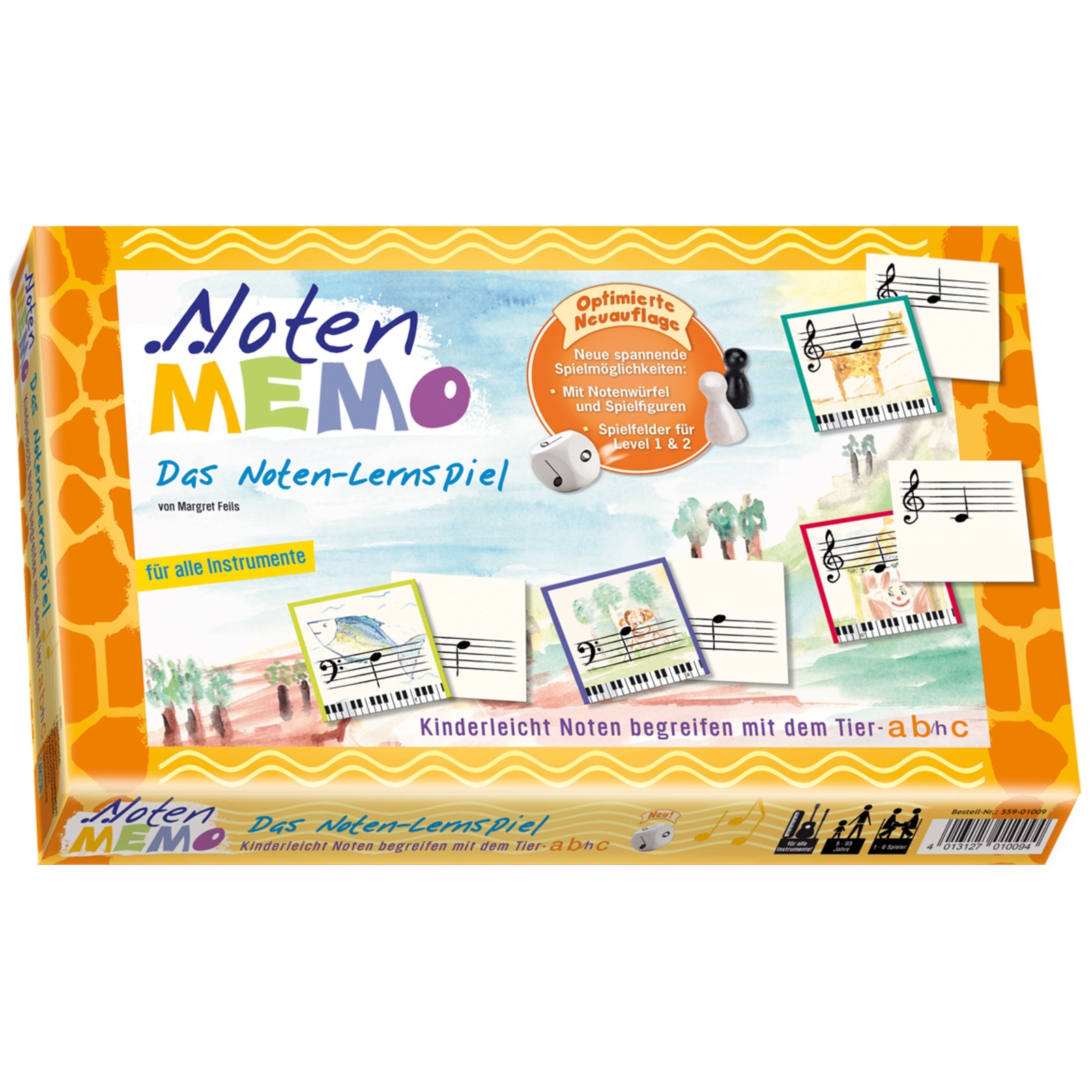 Carlton Musikvertrieb Noten-memo - Das Noten-lernspiel