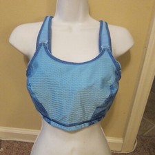GLAMORISE Women's Double-Layer Custom-Control Sport Bra 1167 40C NWOT