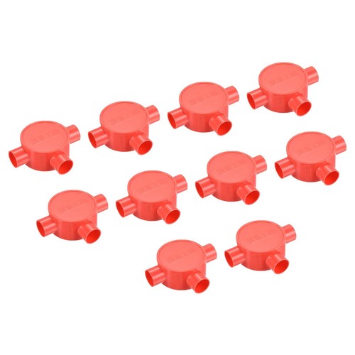 PVC Conduit Box Junction Box T-Shaped Round Wire Box 20 mm Waterproof for Hom...