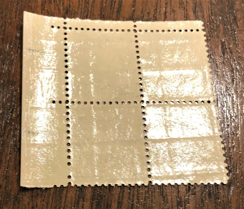 EF Vintage Lincoln 4 cent uncirculated plate block of 4 stamps - Image 3 of 4