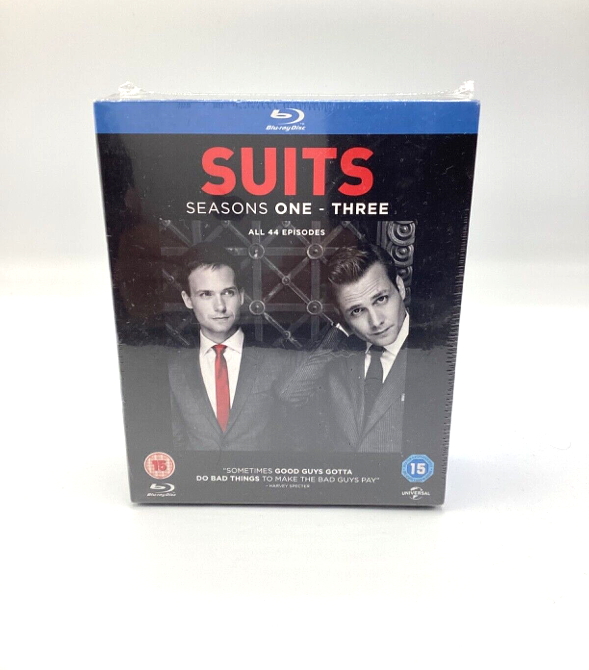 Suits Seasons One to Three Meghan Markle Blu Ray Disc New Sealed