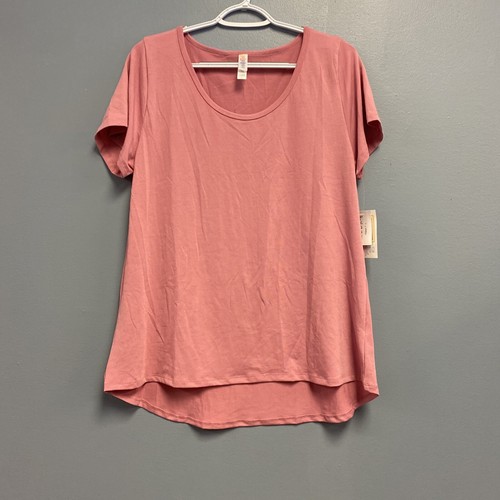 T-shirt LuLaRoe Classic T - Rouge étincelant (Noël) - Taille SM, Neuf