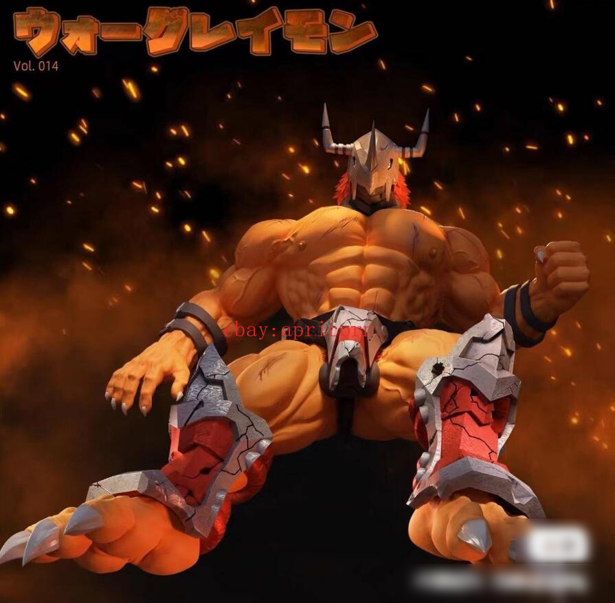 Furry Studio Digimon War Greymon Resin Statue Model