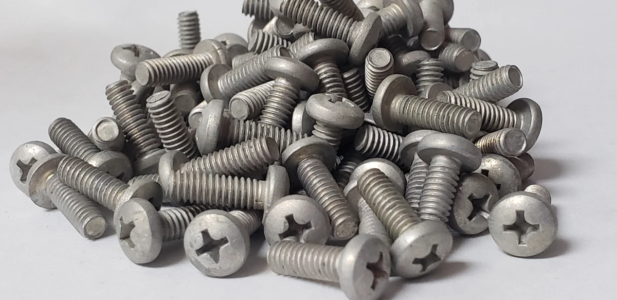 STEEL PAN HEAD PHILLIPS SCREWS 90272A194, 8-32 Lg-1/2