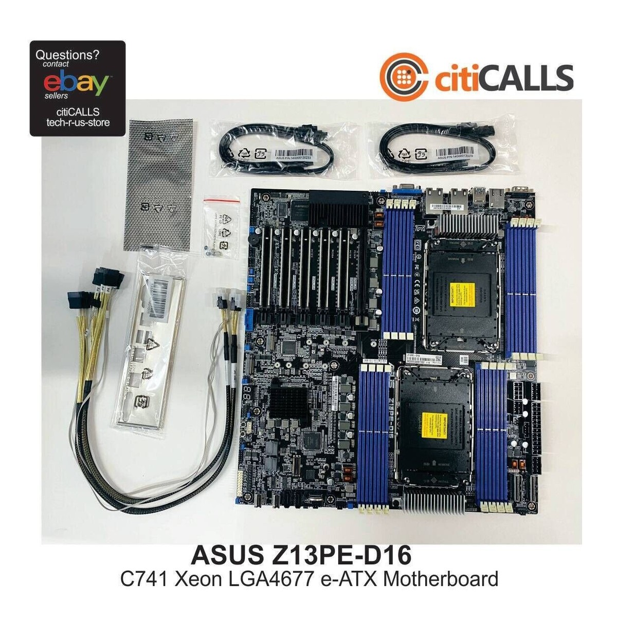 Asus Z13PE-D16 MB 2x Xeon Socket C741 8xDIMM M.2 SATA 10Gb