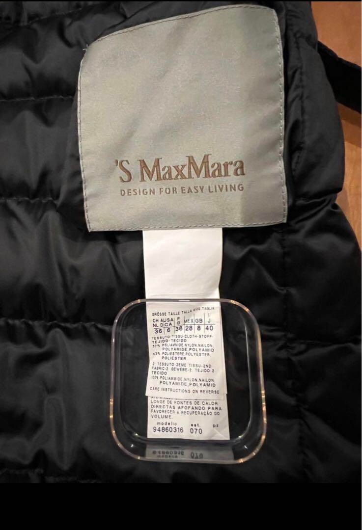 Max Mara 】S MaxMara Down Coat 40 Black | eBay Max Mara 】S MaxMara Down Coat 40 Black | eBay