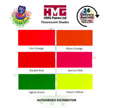 Fluorescent Luminous HMG NEON Pick Colour, Quantity - Choose Cellulose or 2K